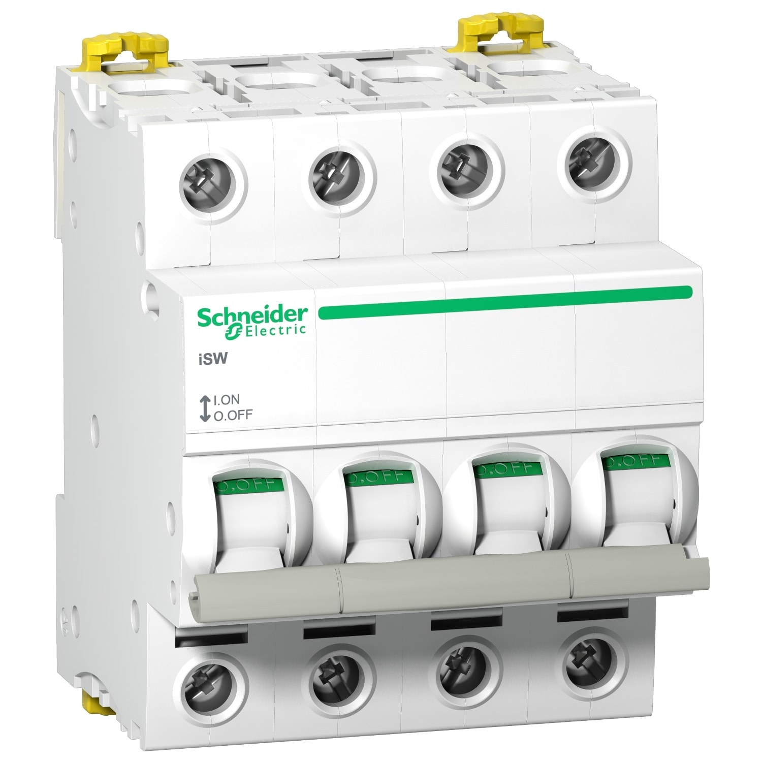 Schneider Electric - Acti9, iSW interrupteur-sectionneur 4P 100A 415VAC