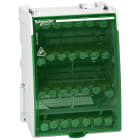 Schneider Electric - Linergy DS - Repartiteur etage tetrapolaire - 100A - 4x7 trous