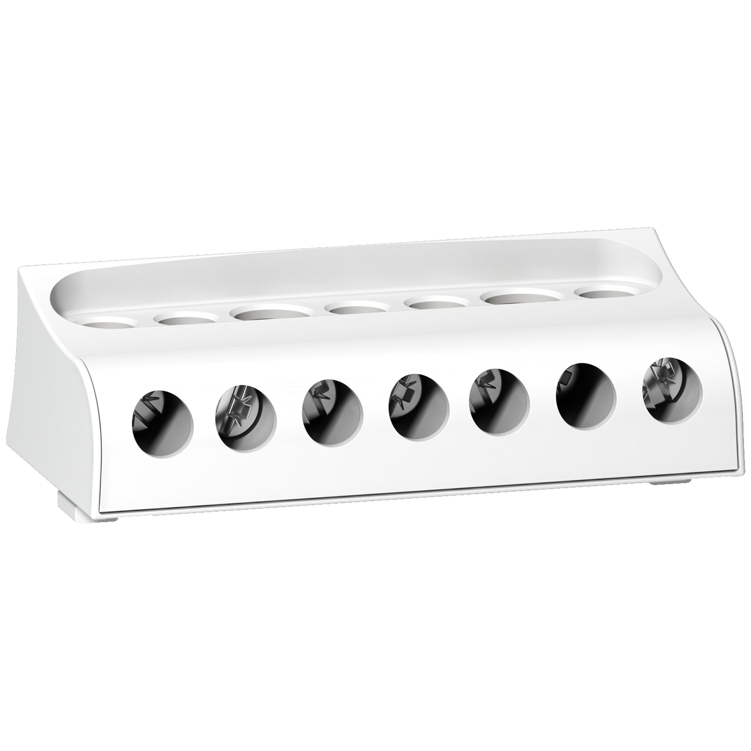 Schneider Electric - Linergy DS - Barrette de neutre - 100A - 7 trous - pour répartiteur tétra 100A