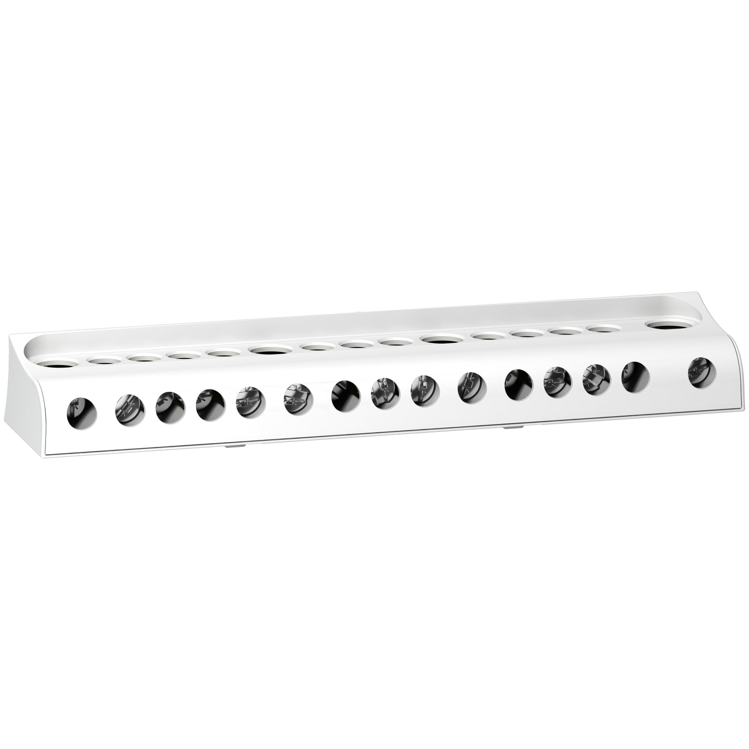 Schneider Electric - Linergy DS - Barrette de neutre - 125A - 15 trous - pour répartiteur tétra 125A