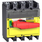 Schneider Electric - interrupteur sectionneur à coupure visible - poignée rouge - INV400 4P 400A