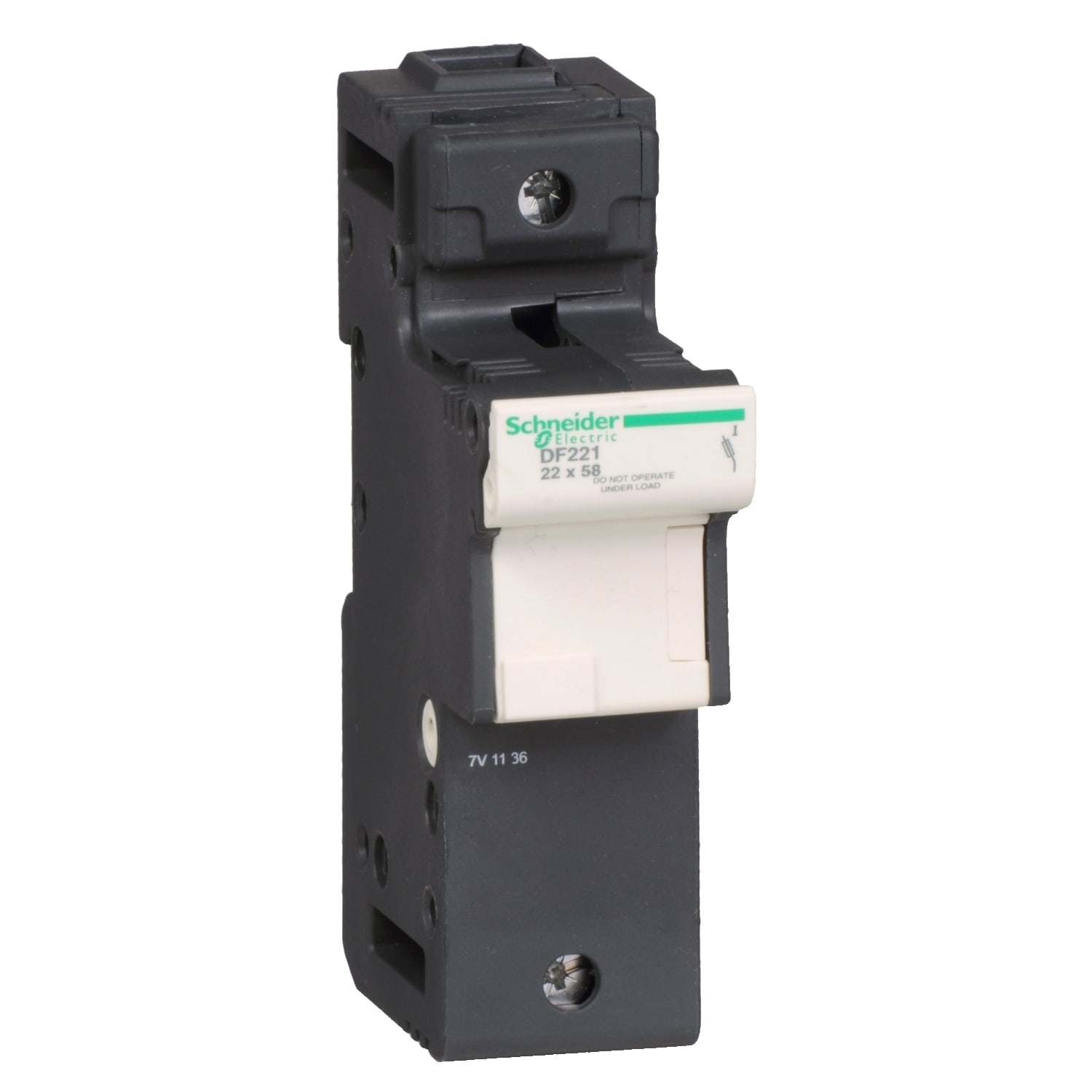 Schneider Electric - TeSys - porte-fusible - 1P - 125A - pour fusible 22x58mm