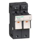Schneider Electric - PORTE-FUS 2P 50A POUR FUSIBLE 14 X 51 MM / VOYANT FUSION FUSIBLE