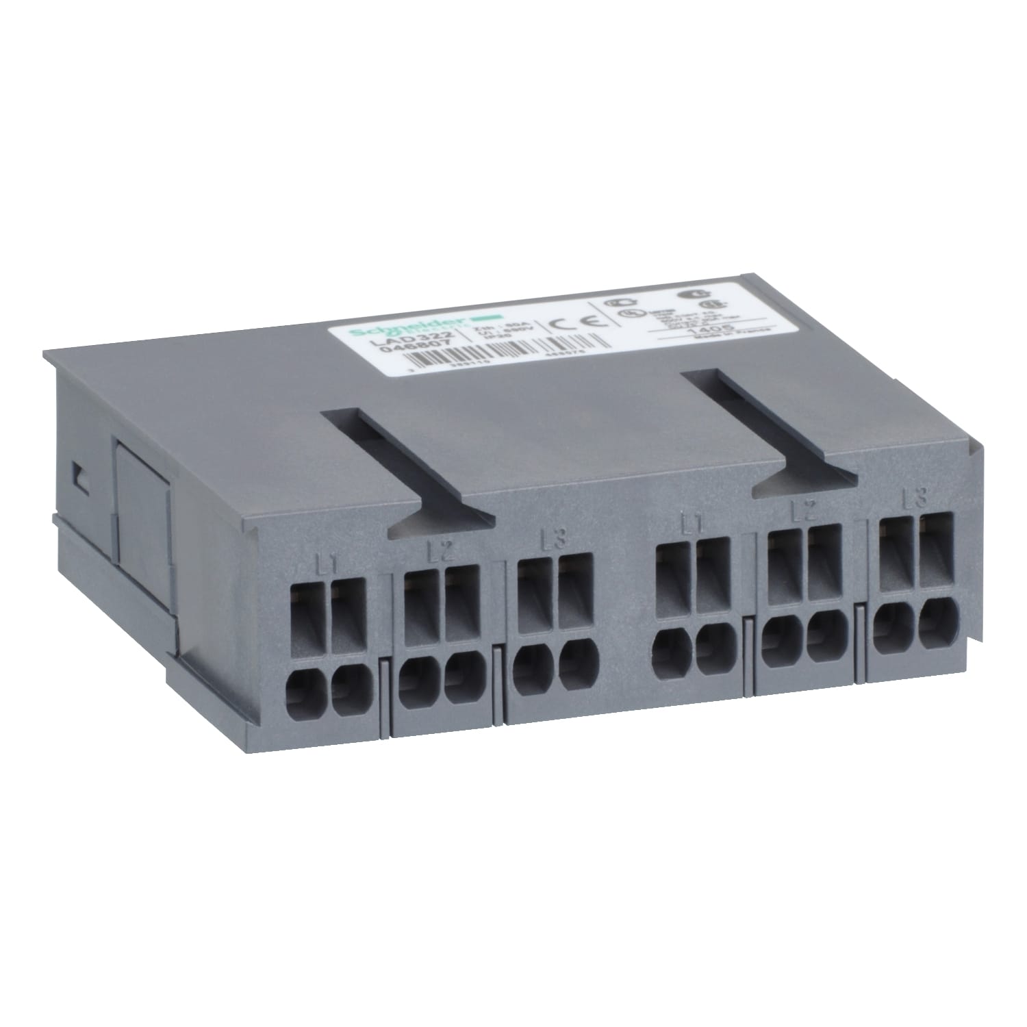 Schneider Electric - TeSys D - répartiteur de puissance - pour 2 démarreurs avec disjoncteurs GV2
