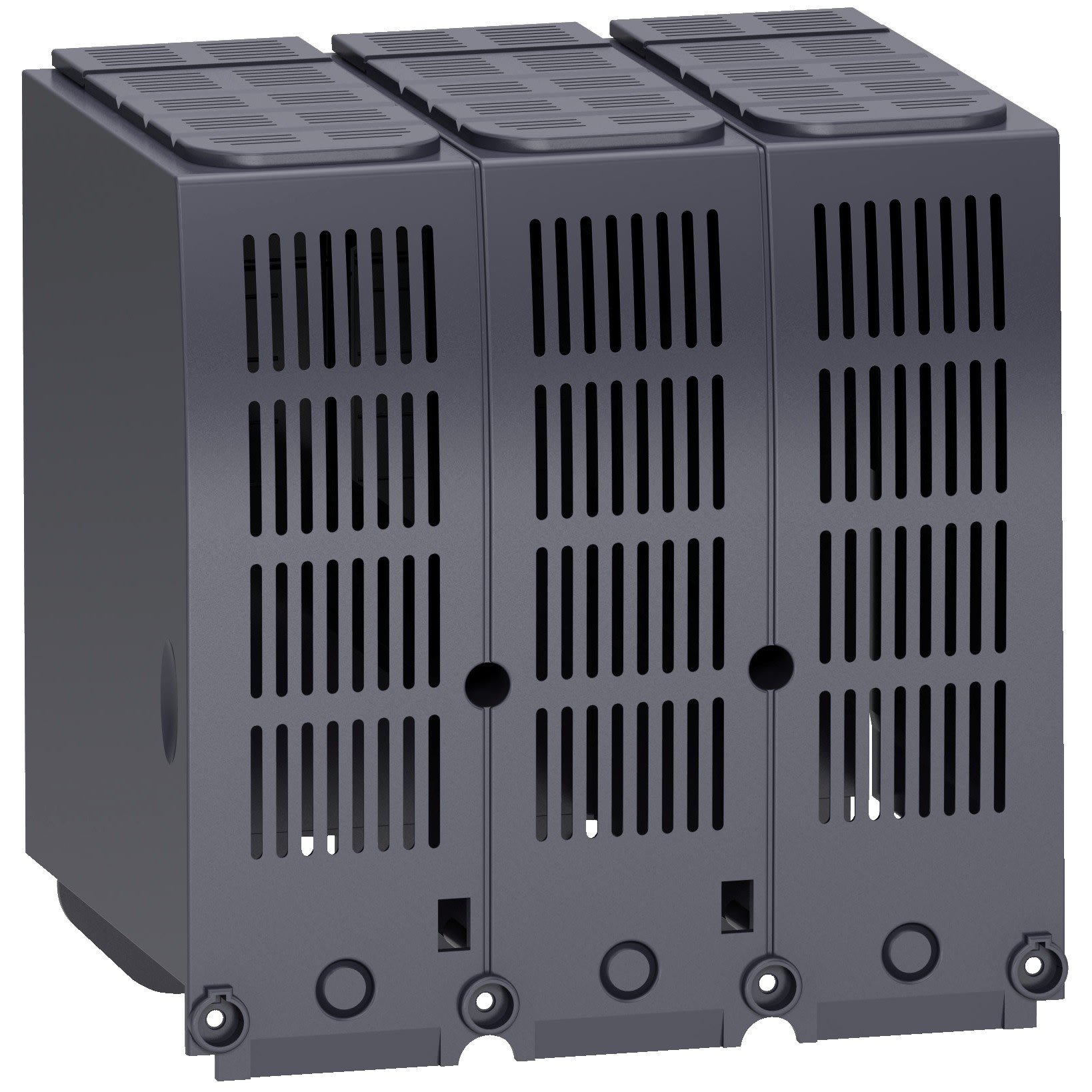 Schneider Electric - ComPacT NSX - Cache-borne long CC - 3P - 2 pôles en série à gauche pour NSX630