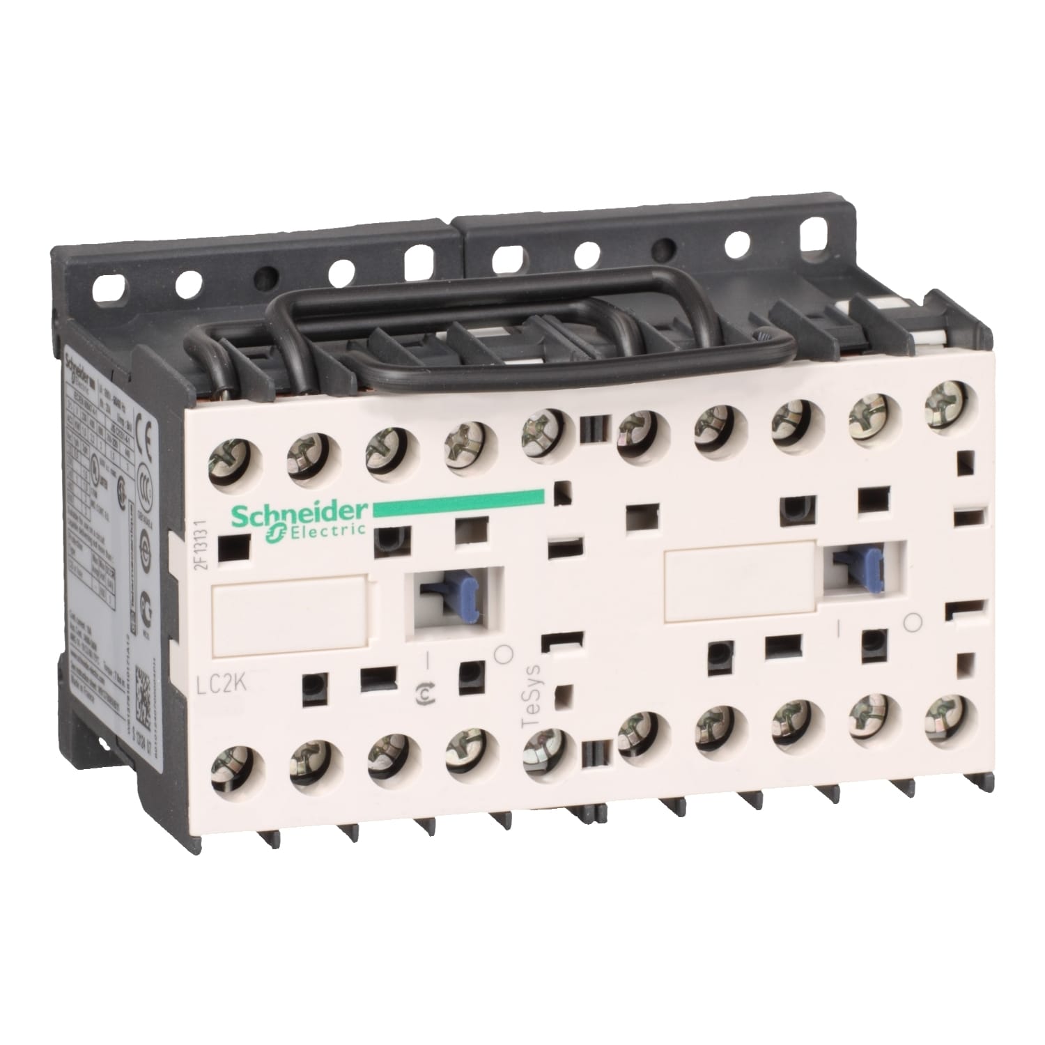 Schneider Electric - TeSys LC2K - contacteur inverseur - 3P - AC-3 440V - 6A - bobine 24Vca