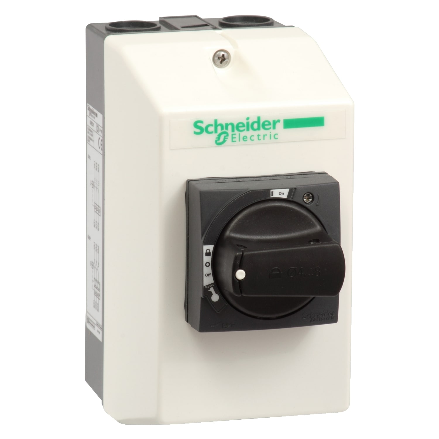 Schneider Electric - TeSys GV2 - coffret plastique - poignée noire - IP65