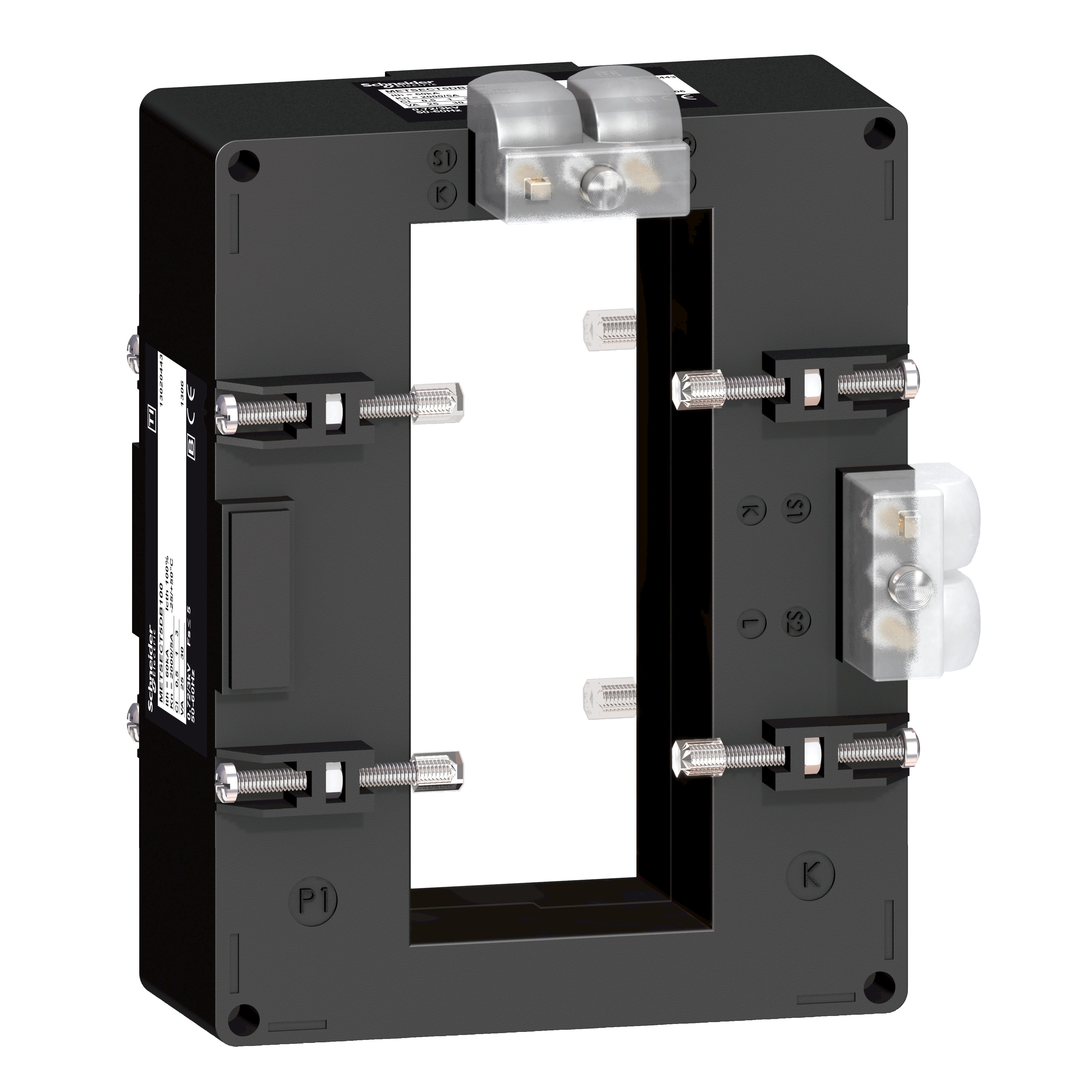 Schneider Electric - PowerLogic - transformateur d'intensité - 2000/5A double sortie - barre 52x127mm