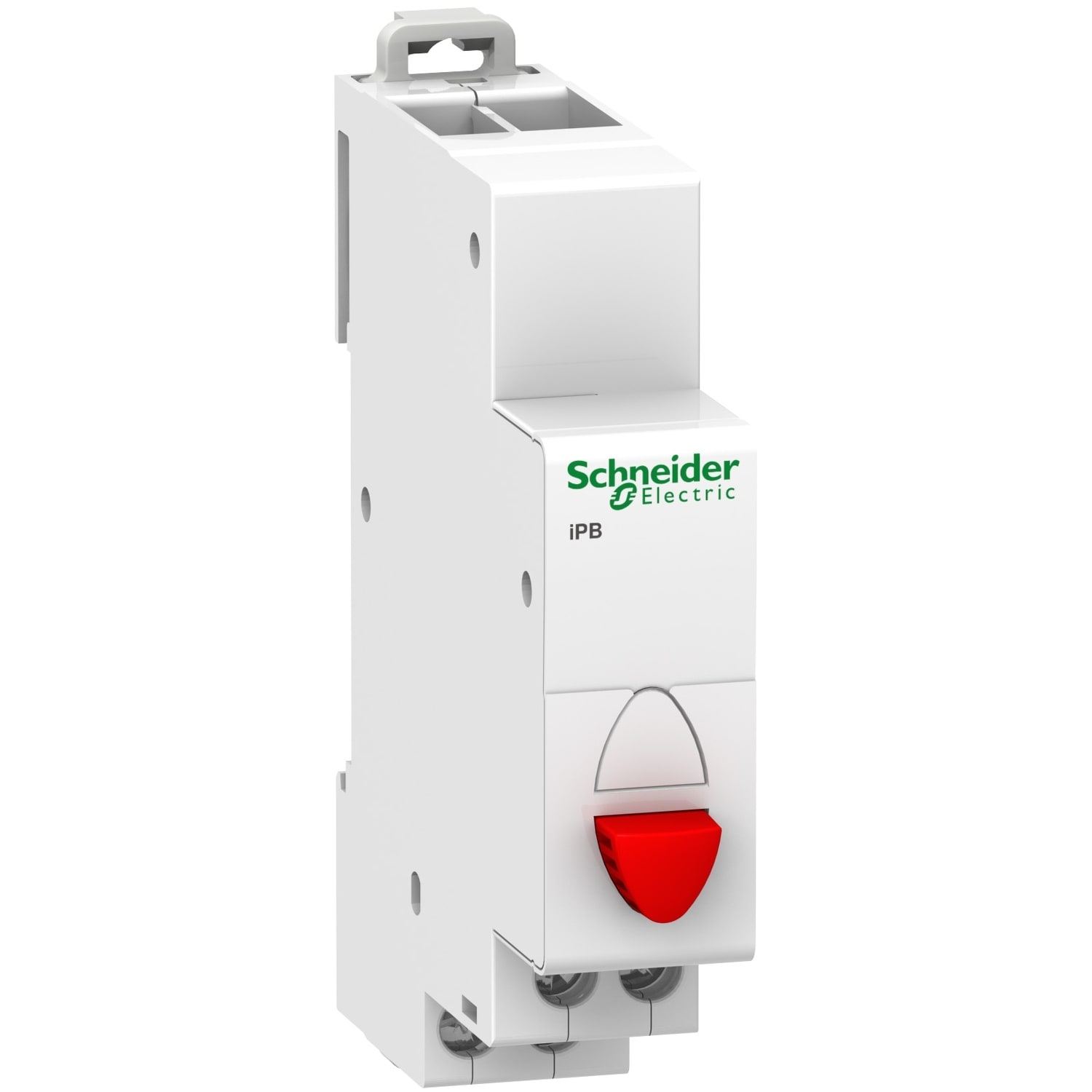 Schneider Electric - Acti9, iPB bouton-poussoir simple rouge 1 NF 20A 230VCA