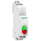 Schneider Electric - Acti9, iPB bouton-poussoir double 1 NO vert + 1 NF rouge 20A 230VCA