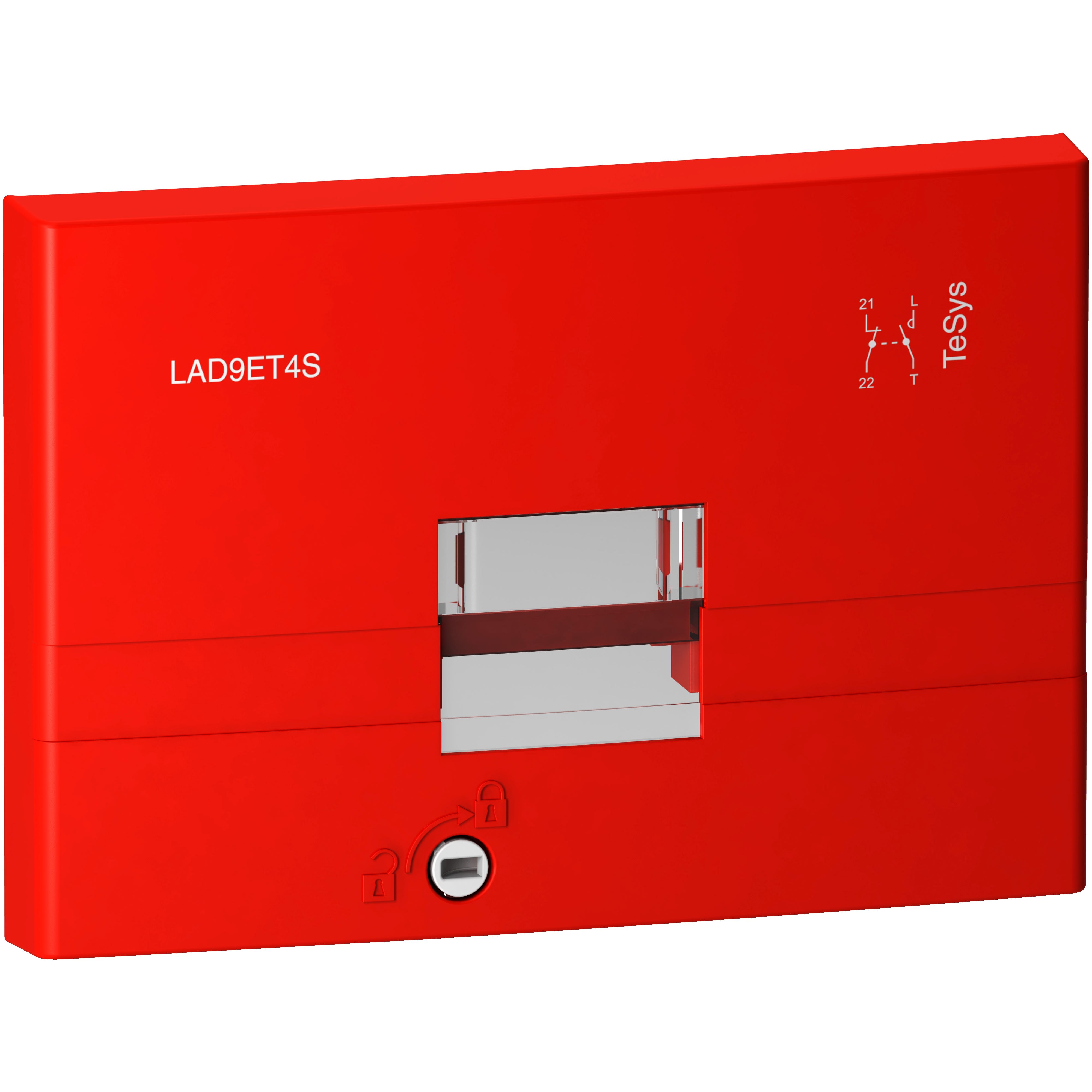 Schneider Electric - TeSys D - capot de sécurité rouge - pour contacteur de 115 à 150A