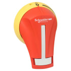 Schneider Electric - TeSys GS - Poignee ext front 30-60a 3r,12 rouge