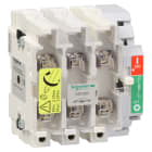 Schneider Electric - TeSys GS1 - bloc de base interrupteur-sectionneur fusible - 3P 3F - DIN - 63A
