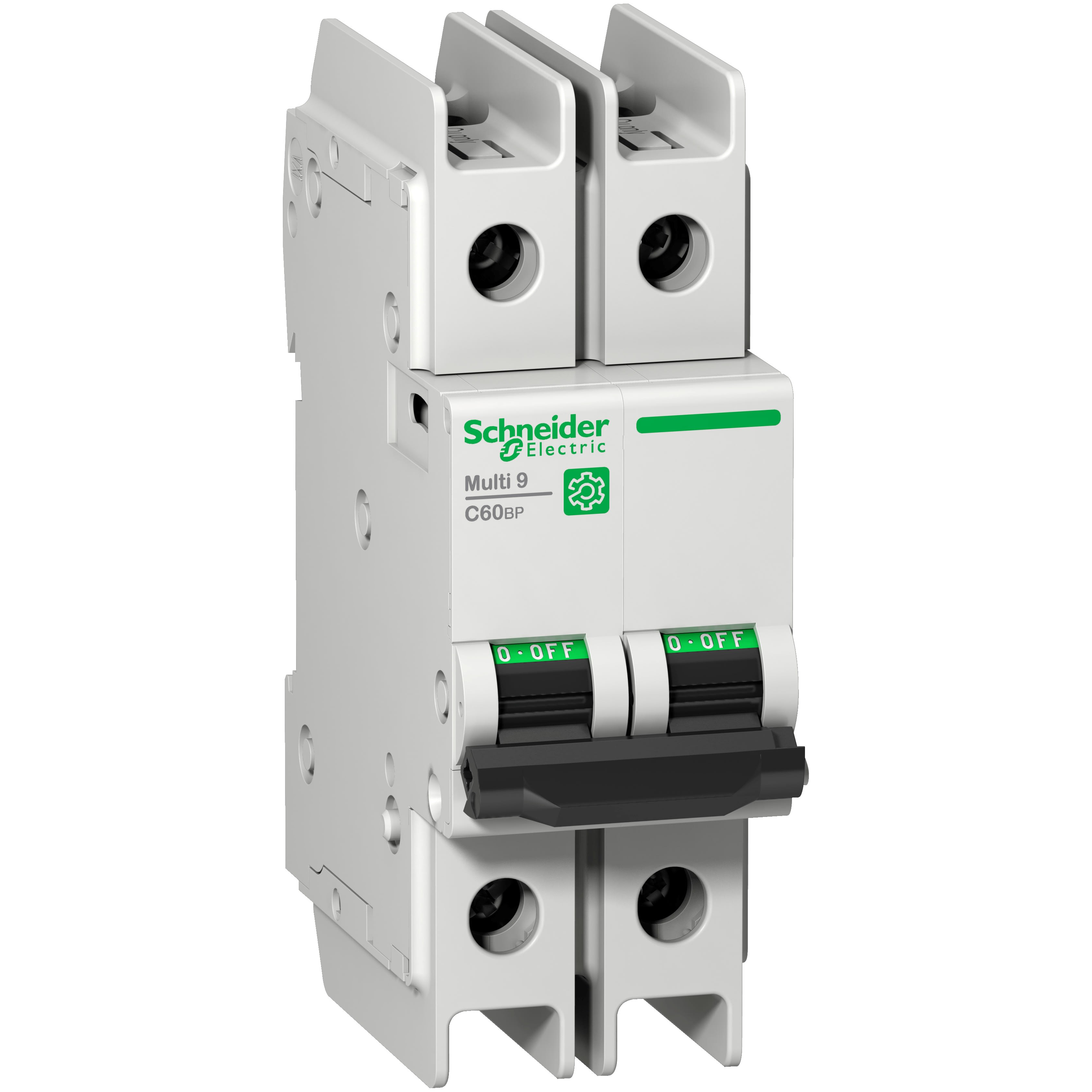 Schneider Electric - Multi9 C60BP - disjoncteur - 2P - courbe C - 6A - 10kA - 480Y/277V - UL489