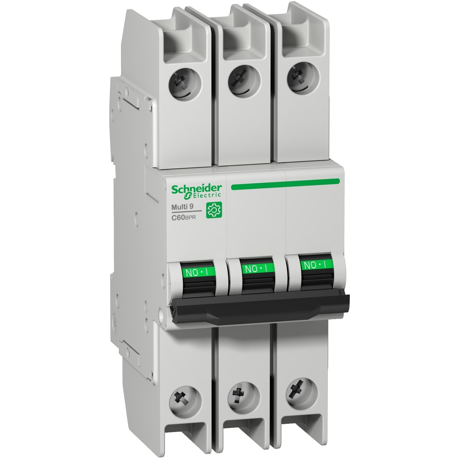 Schneider Electric - Multi9 C60BPR - disj à cosses - 3P - courbe C - 15A - 10kA - 480Y/277V - UL489