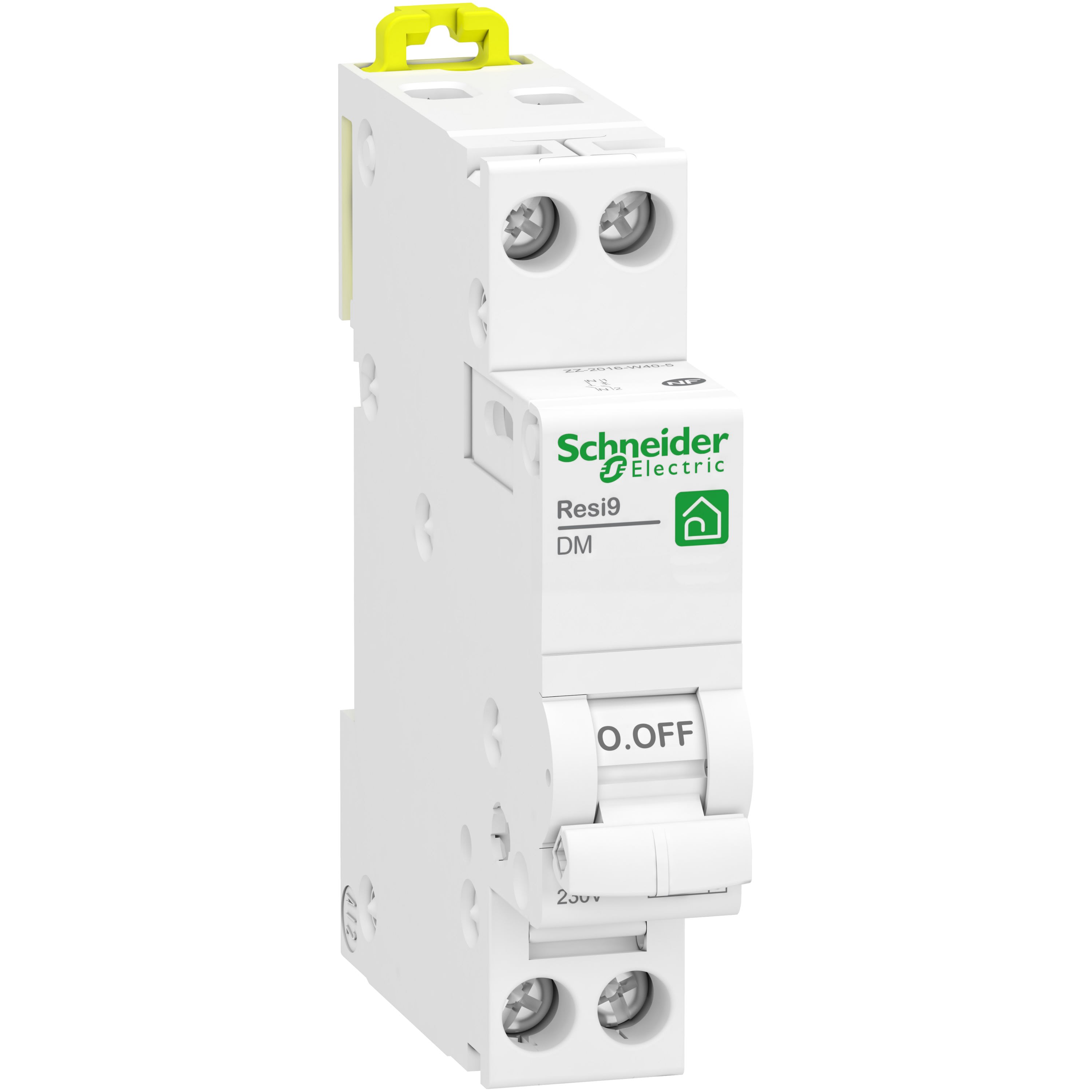 Schneider Electric - Resi9 - disjoncteur modulaire - 1P+N - 32A - courbe D - peignable