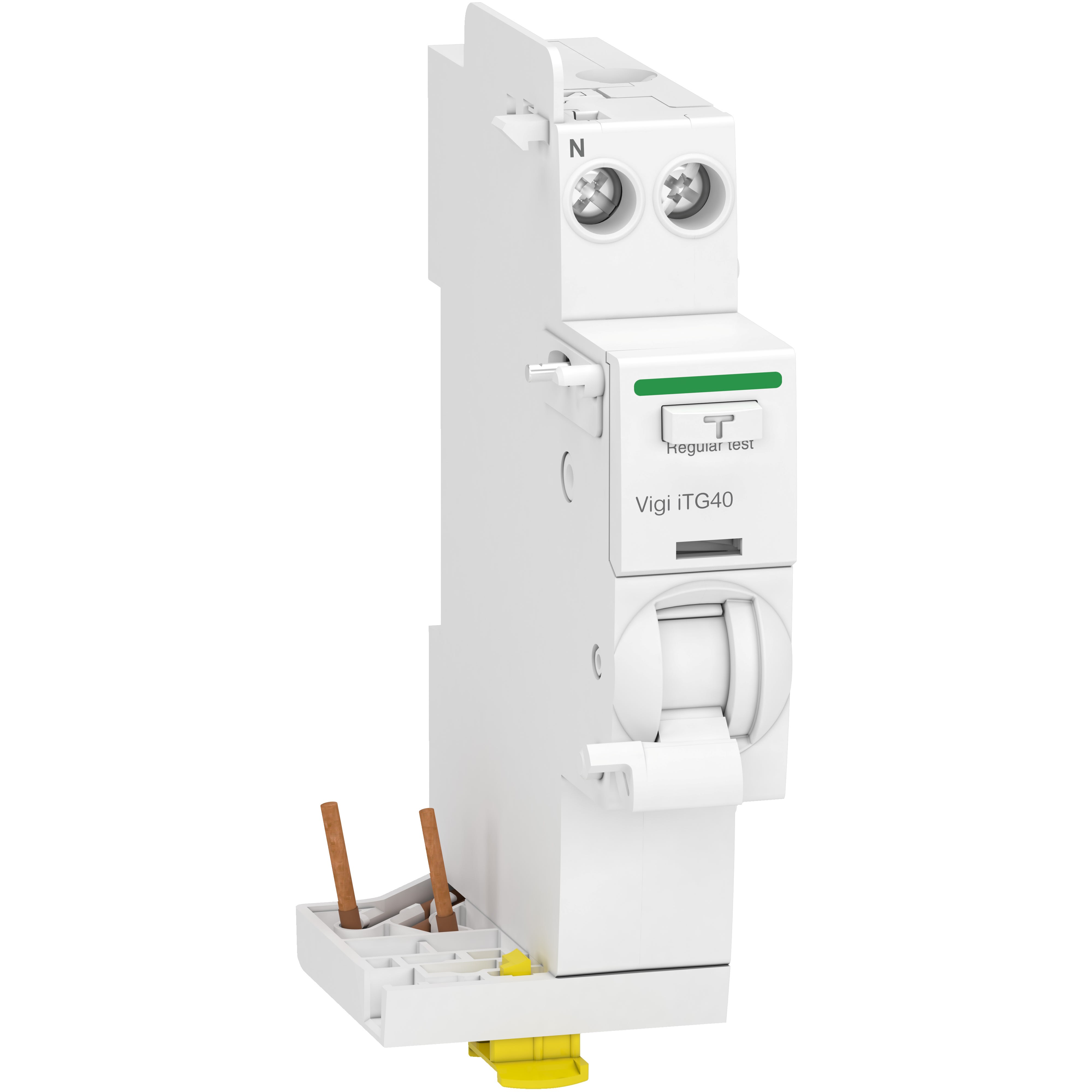 Schneider Electric - Acti9 iTG40 - Bloc dif. Vigi Tête de groupe - 1P+N - 25A - 300mA - Type AC