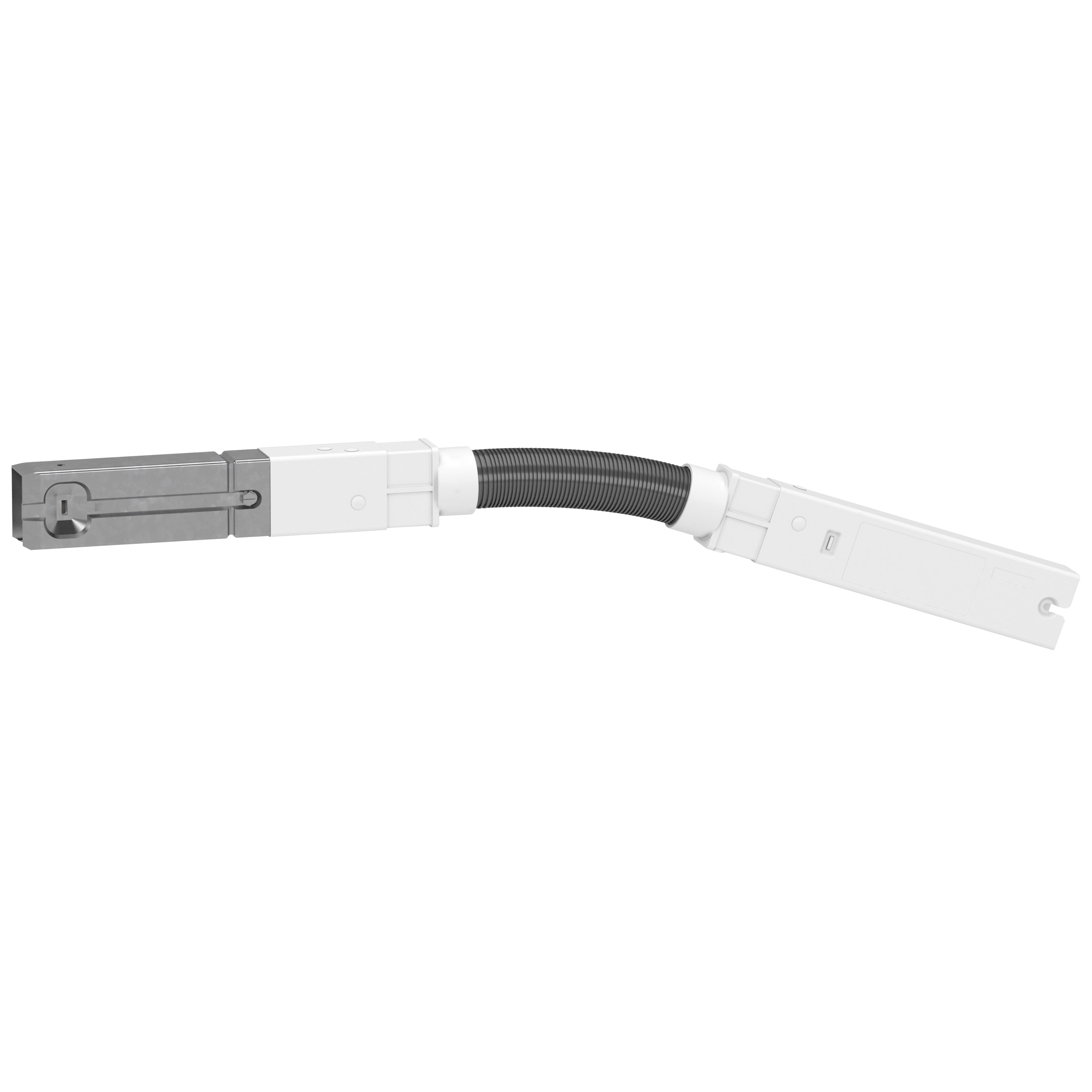 Schneider Electric - Canalis KBA - élément flexible 40A - 0,5m blanc