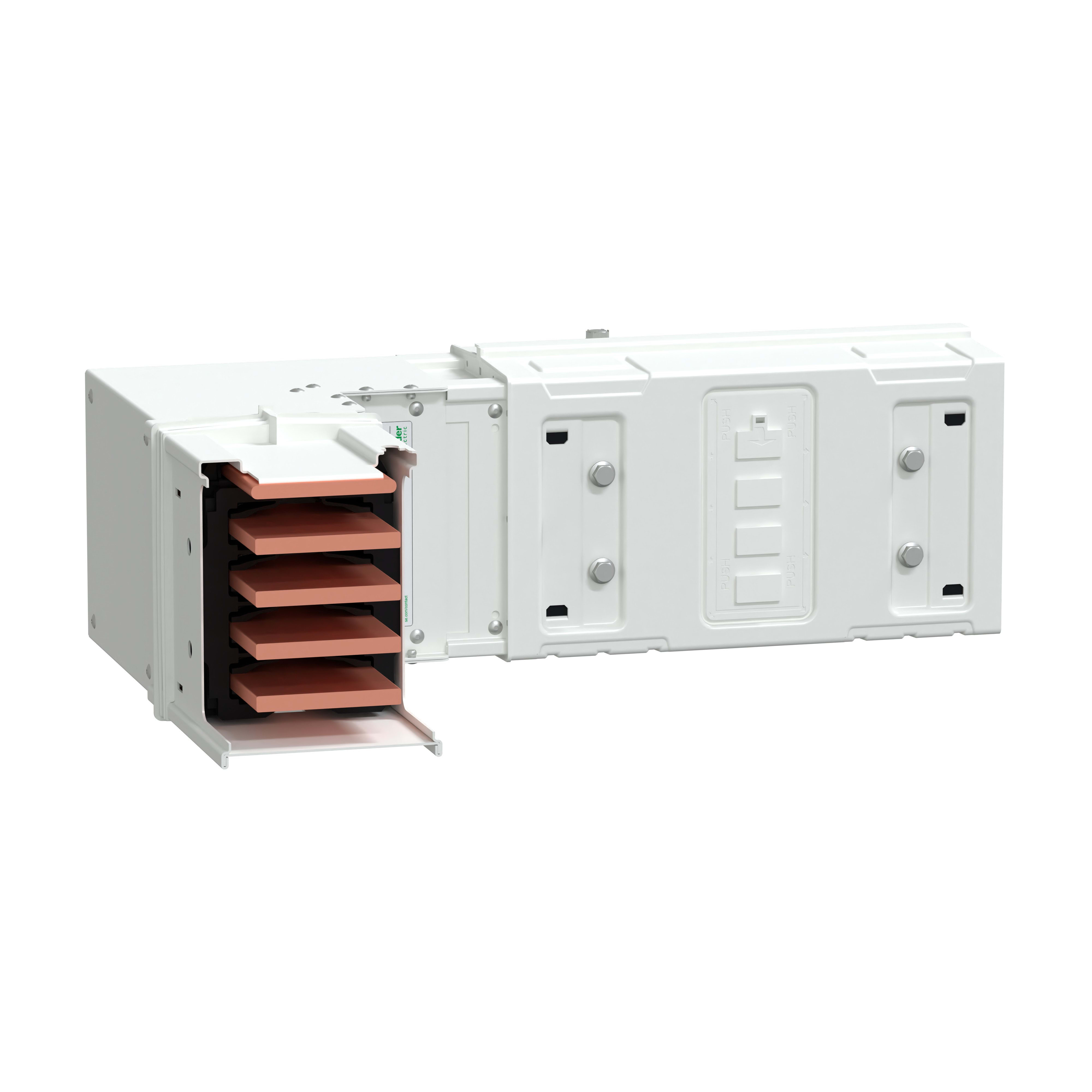 Schneider Electric - Canalis KSA - coude 630A - montage gauche ou droite