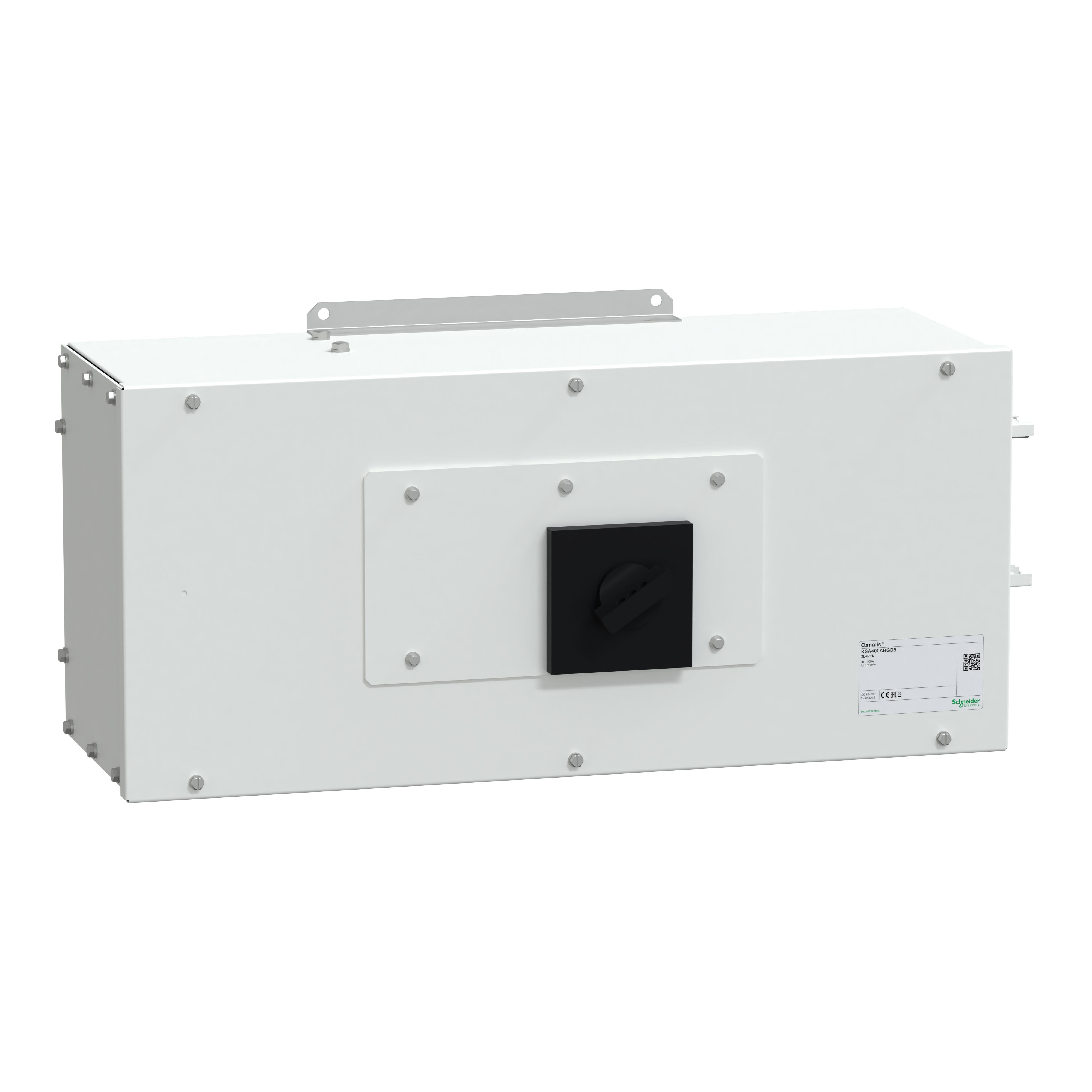 Schneider Electric - Canalis KSA - coffret d'alimentation gauche 250A - 3L+N+PE pour disjoncteur