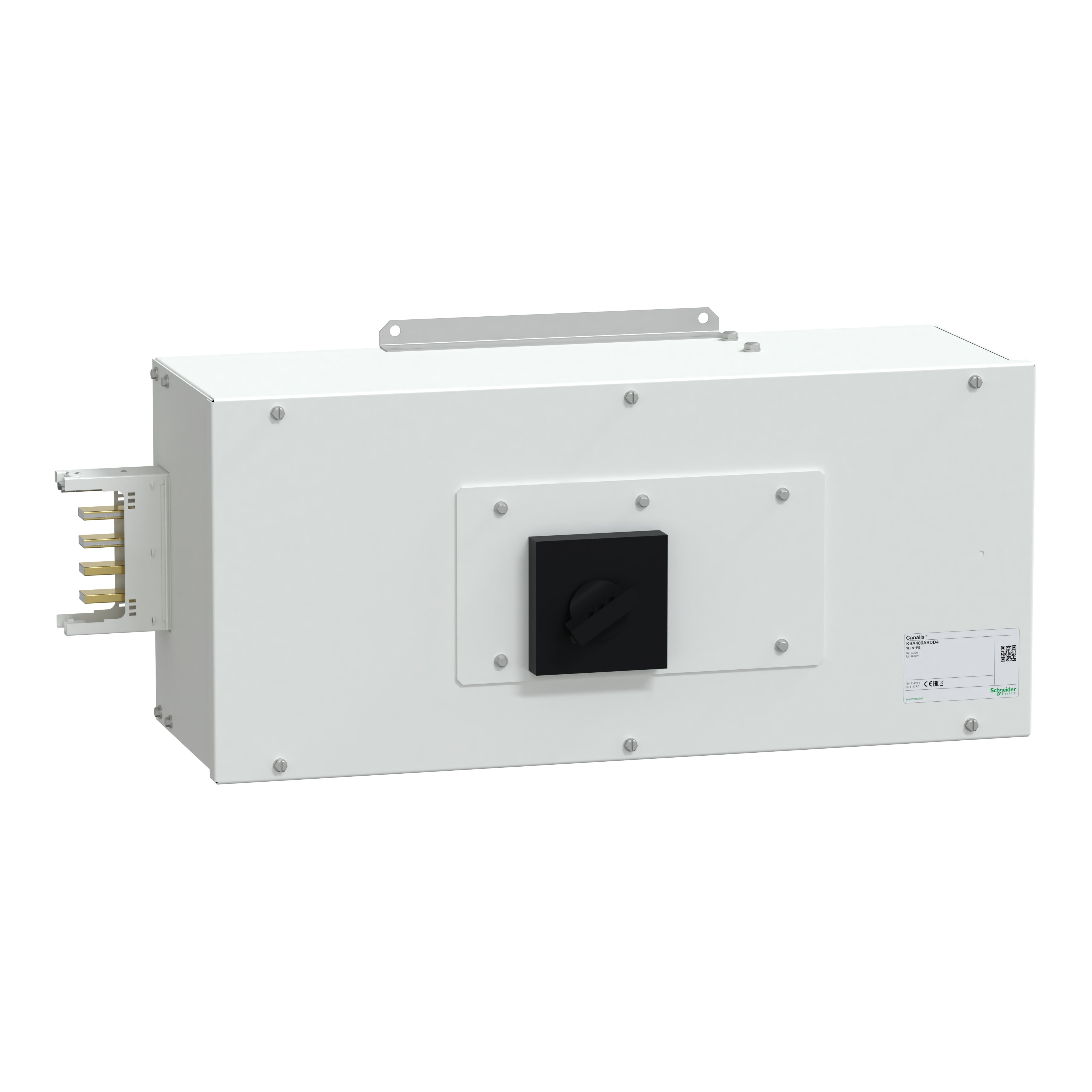 Schneider Electric - Canalis KSA - coffret d'alimentation droit 250A - 3L+PEN pour disjoncteur