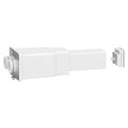 Schneider Electric - Canalis KBB - embout d'aliment. gauche & droite 40A blanc - 2x(3L+N)+PE - bus