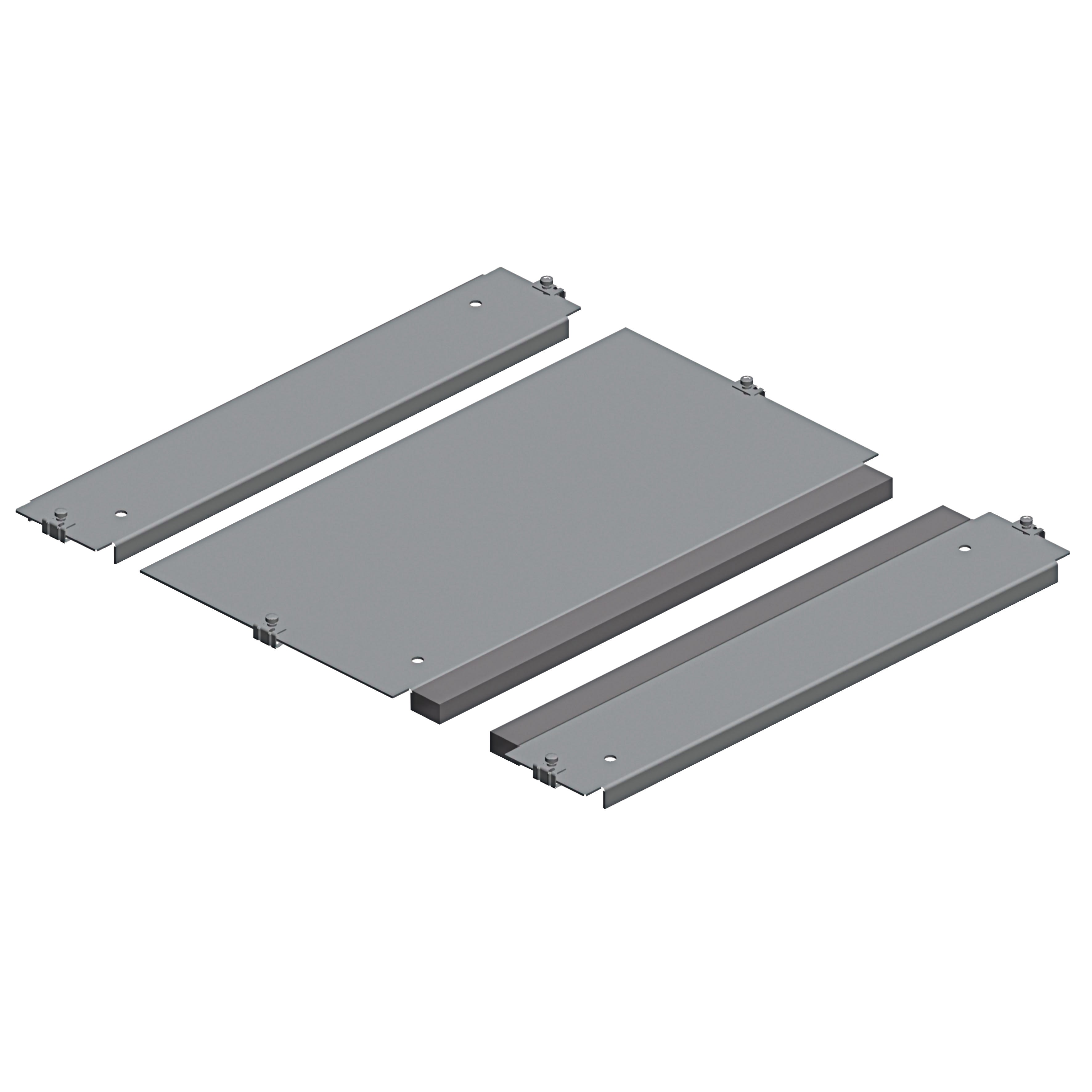 Schneider Electric - PrismaSeT HD - plaque passe-câbles - 2 parties - pour cellule SF - 700x600mm
