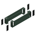 Schneider Electric - Spacial - Socle frontal SF SM 200x500
