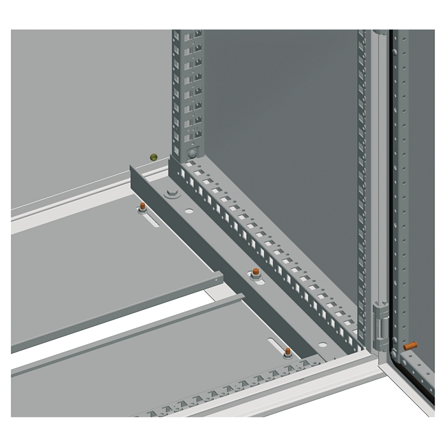 Schneider Electric - Plaque passe-cabl SM 1ent ri L600xP300mm