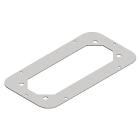 Schneider Electric - PanelSeT Accessoires - plaque passe-câbles - 1xFL21 - pr S3D - acier - 545x130mm