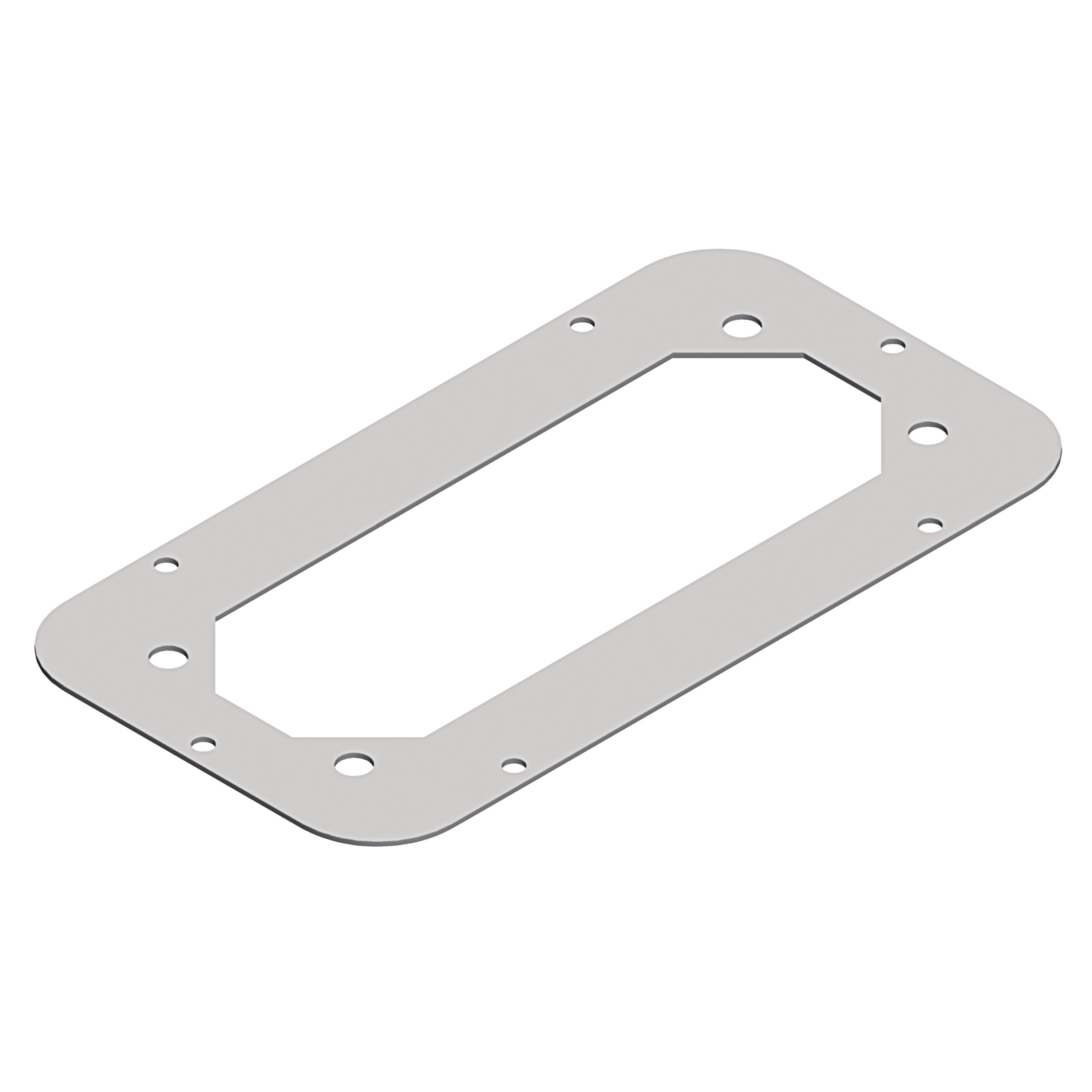 Schneider Electric - PanelSeT Accessoires - plaque passe-câbles - 1xFL21 - pr S3D - acier - 445x130mm