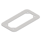 Schneider Electric - PanelSeT Accessoires - plaque passe-câbles - 1xFL21 - pr S3D - acier - 445x130mm