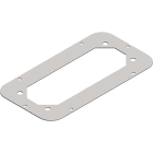 Schneider Electric - PanelSeT Accessoires - plaque passe-câbles - 2xFL21 - pr S3D - acier - 545x130mm