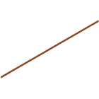 Schneider Electric - PanelSeT - barre laiton - collecteur masse - 15x3mm