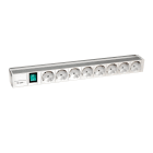 Schneider Electric - Actassi rail 1U 8prises + interrup 19P NF