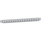 Schneider Electric - PanelSeT - 2 traverses perforées fixation rapide 3 rangées - 90x600mm