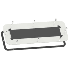 Schneider Electric - PanelSeT Accessoires - plaque passe-câbles FlexiCable - S3D - acier - 545x130mm