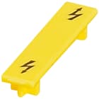 Schneider Electric - Capot avertissement - pour bornes vise 35mm² - jaune