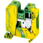 Schneider Electric - Borne à vis - pour conducteur de protection - 2 points - 35mm² - vert/jaune