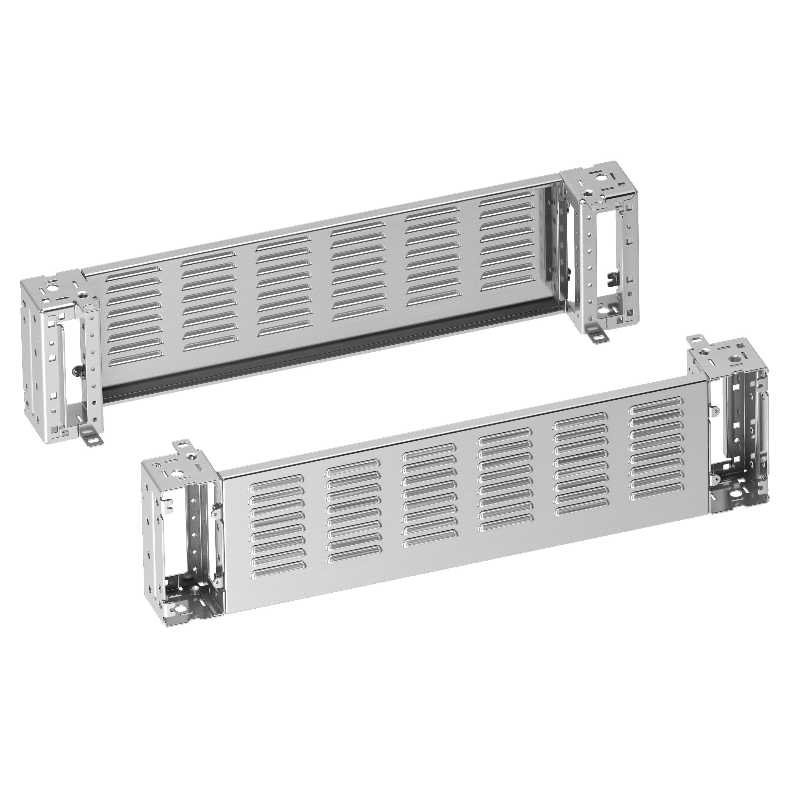 Schneider Electric - PanelSeT SFN Accessoires - jeu 2 pan. face av. venti + corner inox 304L 1200x200