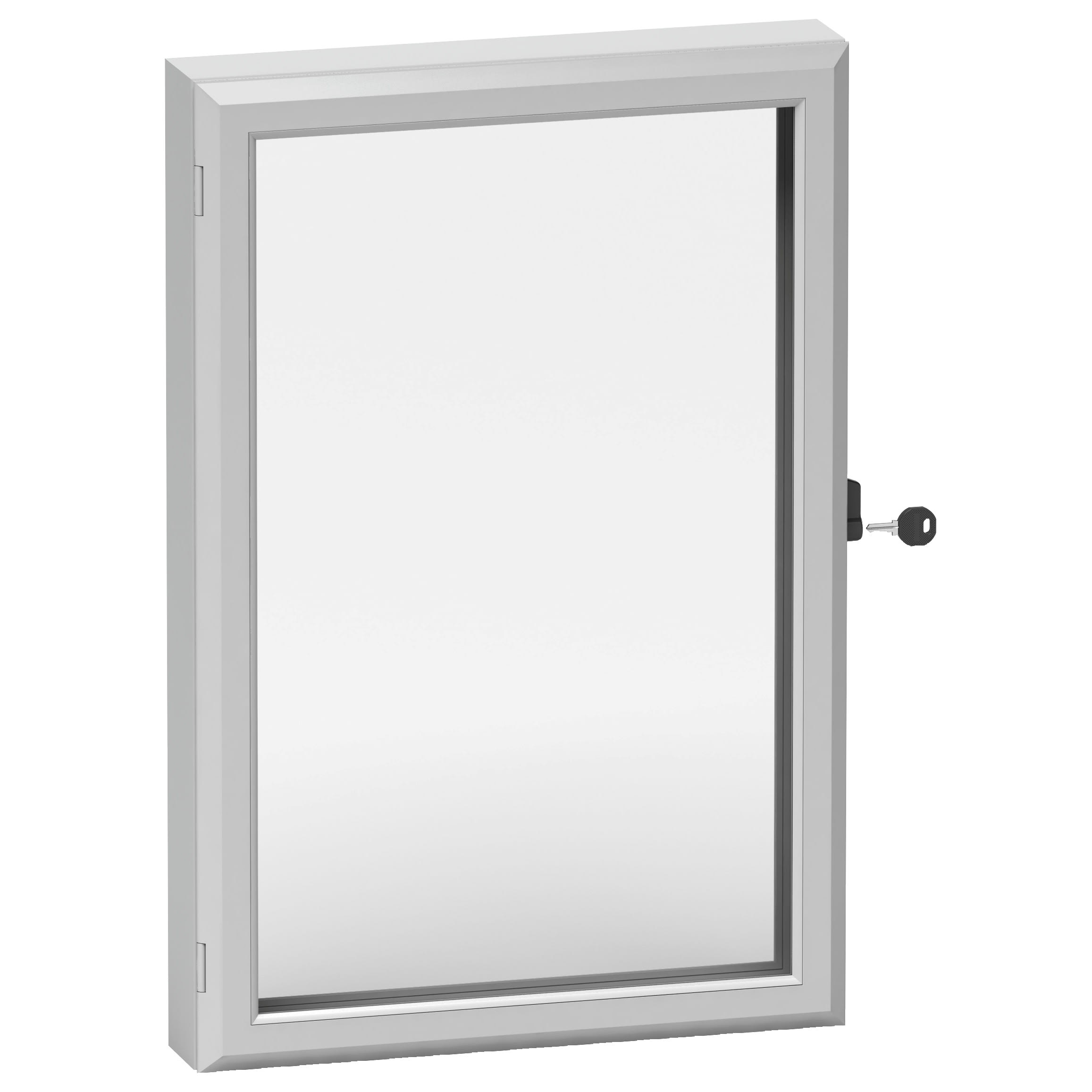Schneider Electric - PanelSeT - hublot de commande - Alu - IP55 - 500x400mm