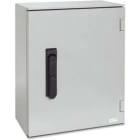 Schneider Electric - PanelSeT - Coffret polyester 430x330x200+chassis bakélite - IP66 Ral 7035
