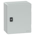 Schneider Electric - PanelSeT - Coffret polyester 308x250x160+chassis bakélite - IP66 Ral 7035