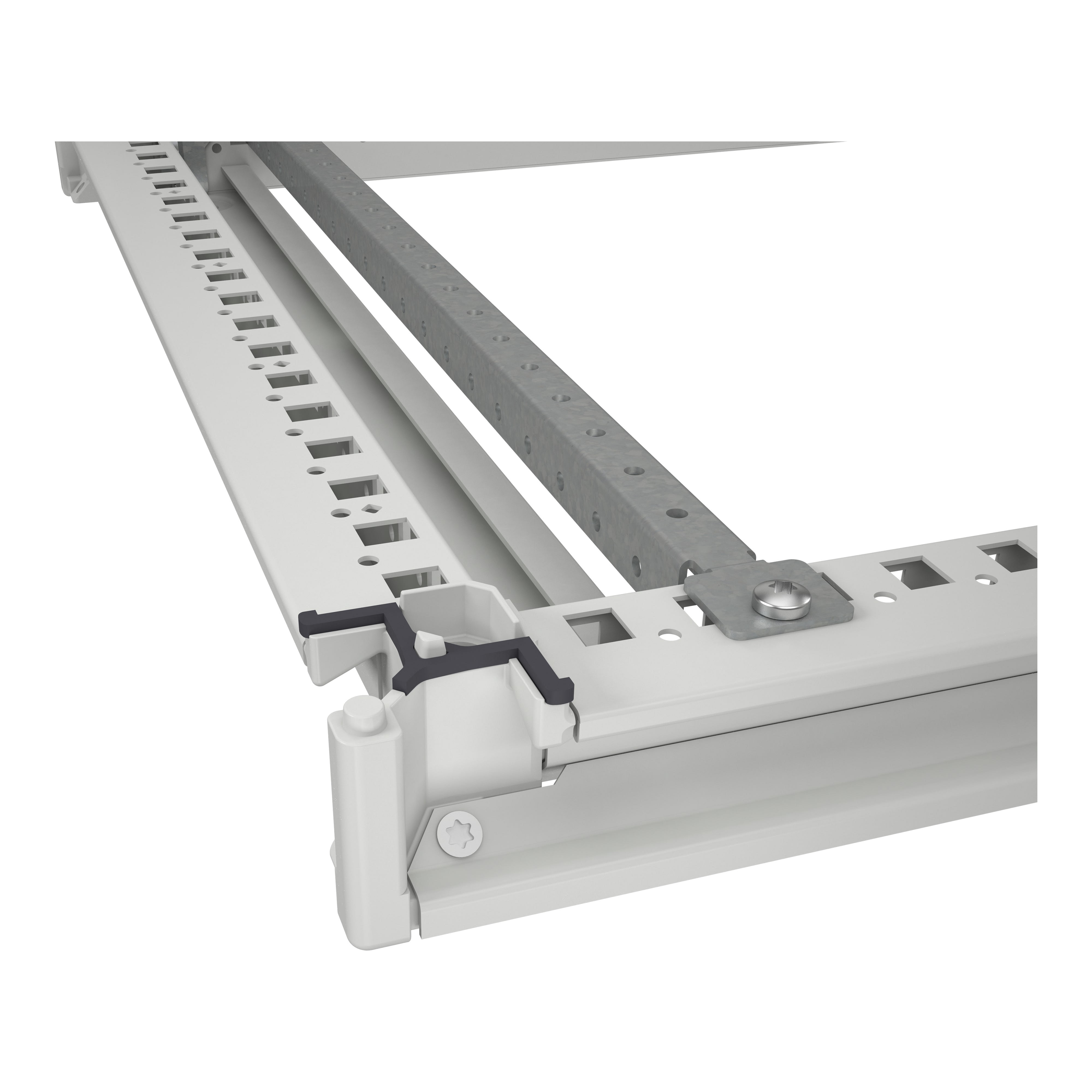 Schneider Electric - PanelSeT SFN Kit - cadre supérieur et inférieur - 700x500 mm (Hxl)