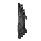 Schneider Electric - Harmony Relay RSL - embase - DEL + protect - 230VACDC - racc ressort