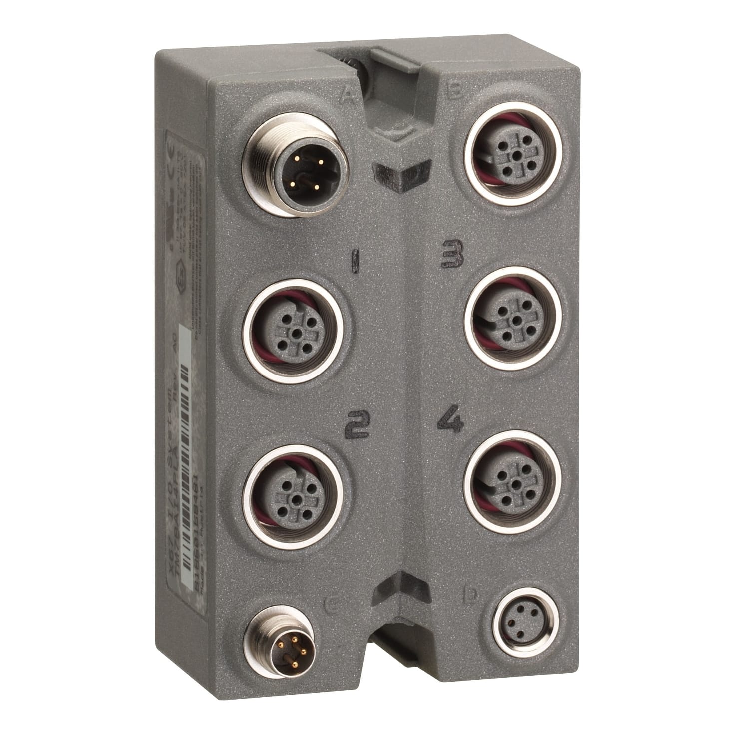 Schneider Electric - Modicon TM - Ip67 exp. block 4 ai 12 b