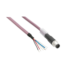Schneider Electric - Modicon TM - Cable,straight,m8-4p,fema