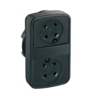 Schneider Electric - Harmony tête de bouton-poussoir double touche - Ø22 - IP66, IP69 K