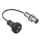 Telemecanique Sensors France - XS détecteur inductif métal - M18 L63mm noyable Sn8mm AC/DC NO - 0,1m + EN conne