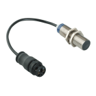 Telemecanique Sensors France - XS détecteur inductif métal - M18 L63mm noyable Sn8mm AC/DC NO - connec dép